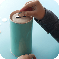 Instilling a spirit of savings in children